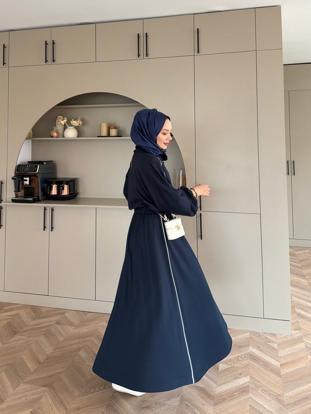 Tiana Oysh Etekli Takım Lacivert (4553)