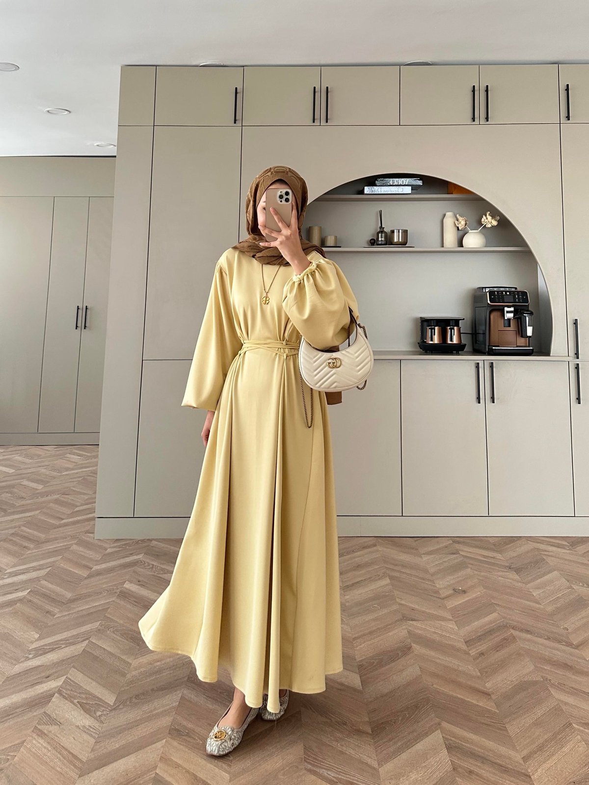 Tuana Scuba Elbise ButterYellow