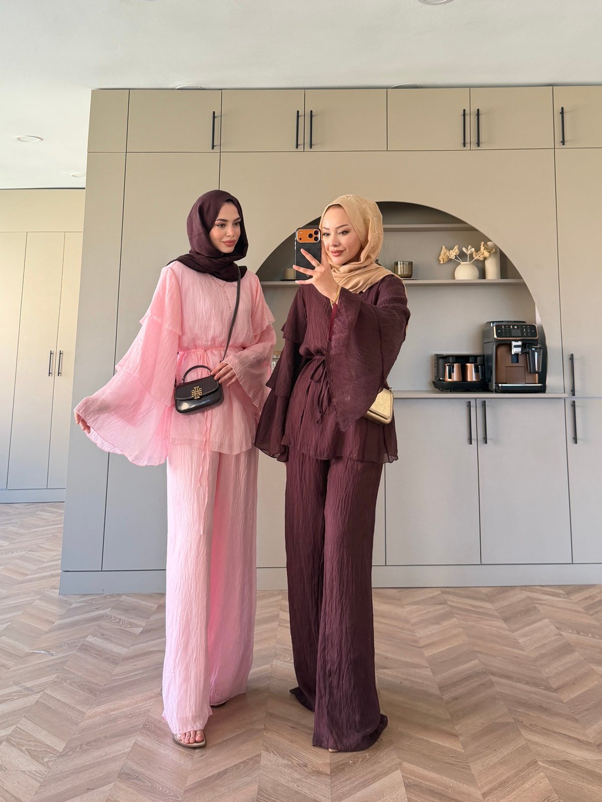 Tuay Kat Kat Pantolonlu Takım Mürdüm (4503)