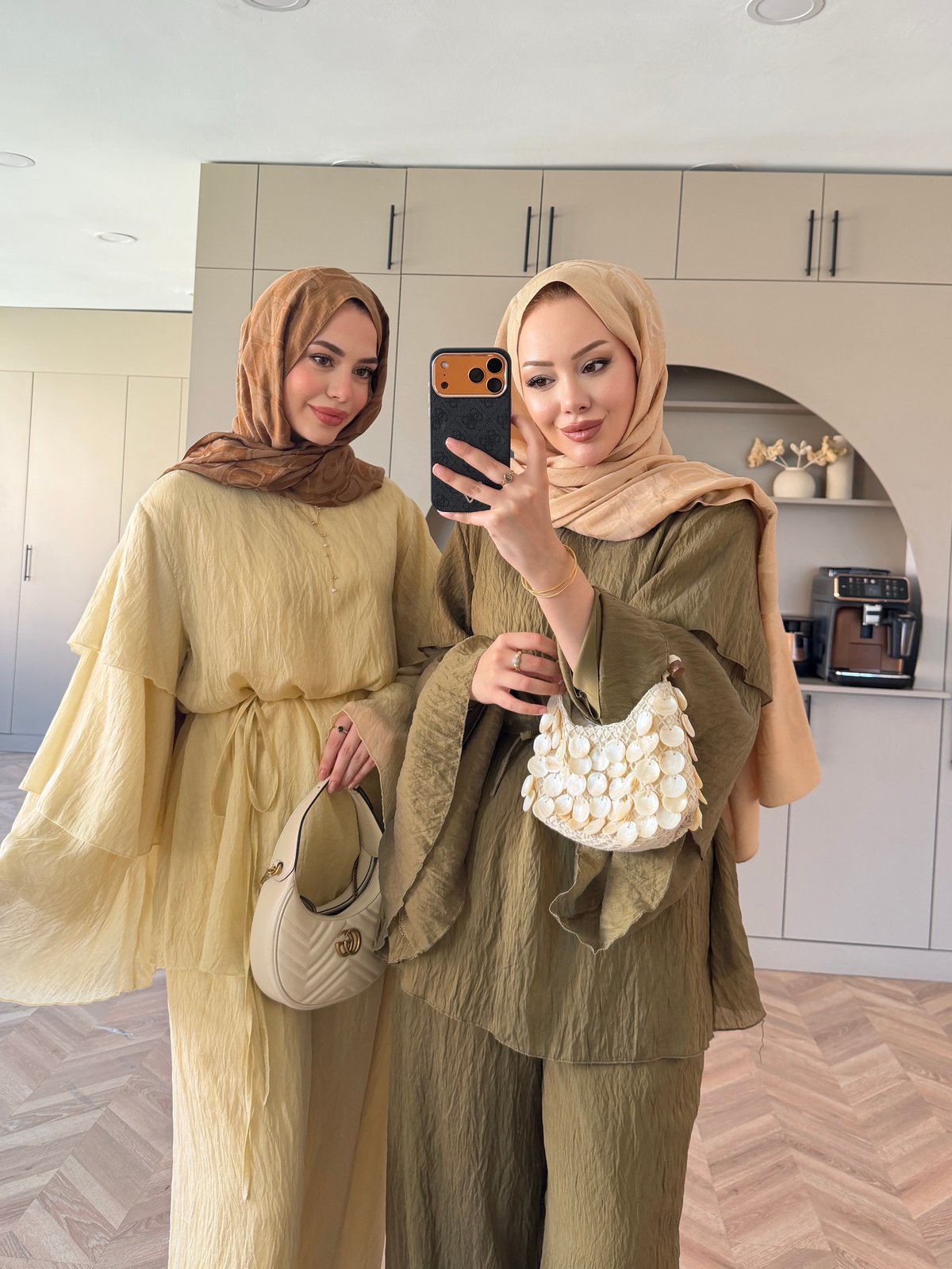 Tuay Kat Kat Pantolonlu Takım Sarı (4503)