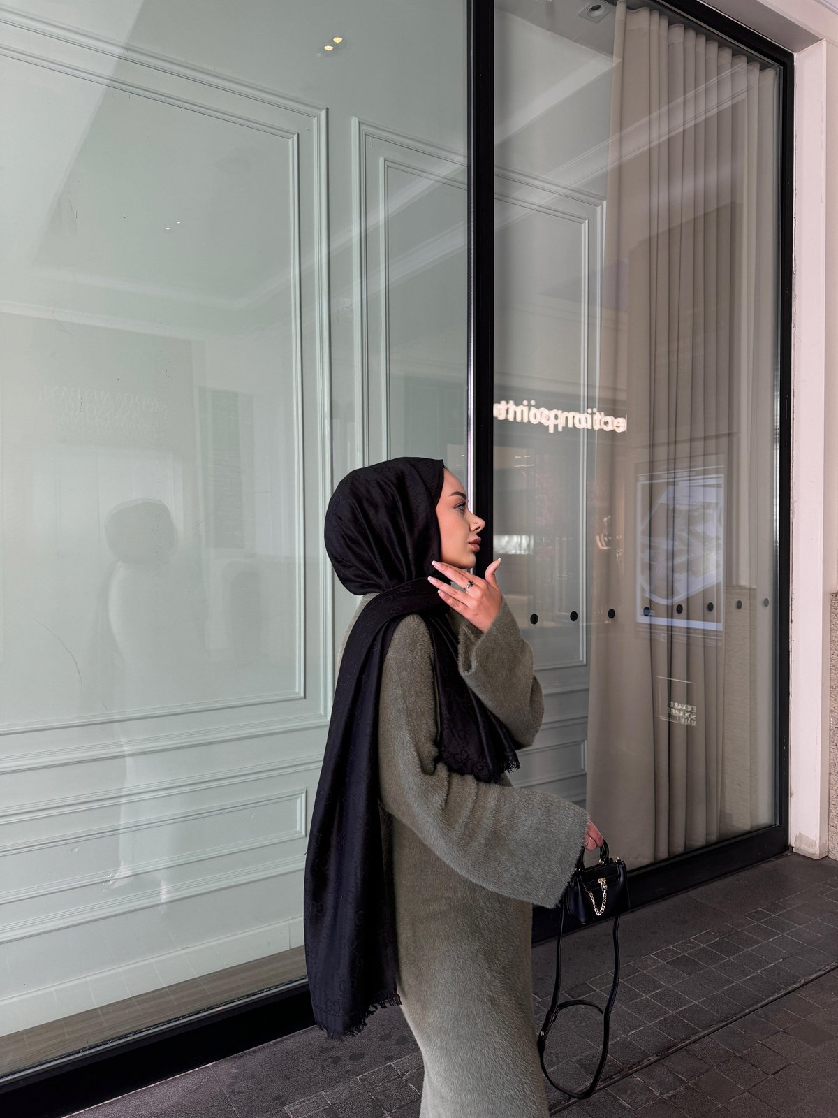 Ursula Sakallı Elbise Haki