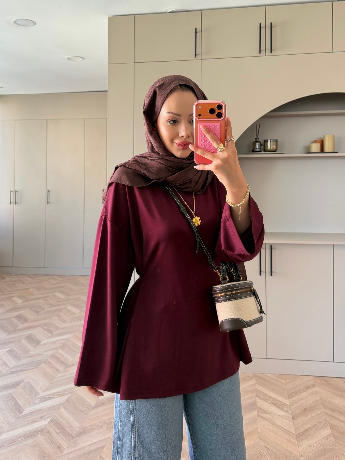 Valley Bağlamalı Oysh Sweat Mürdüm (62402)