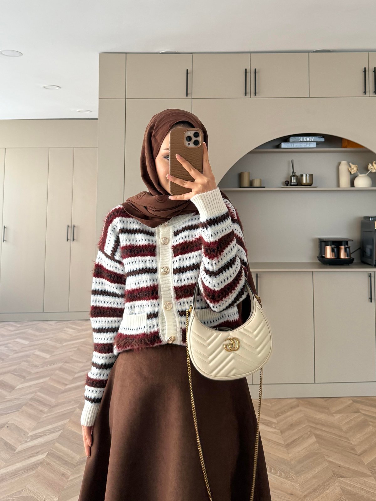 Yumuşak Örgü Hırka Bordo