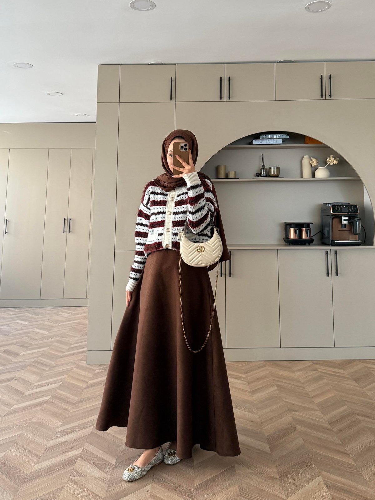 Yumuşak Örgü Hırka Bordo