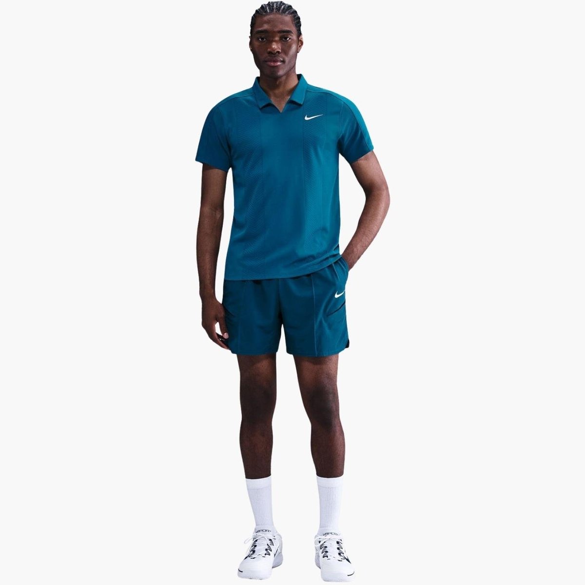 Nike CourtSlam 15cm  Erkek Tenis Şortu