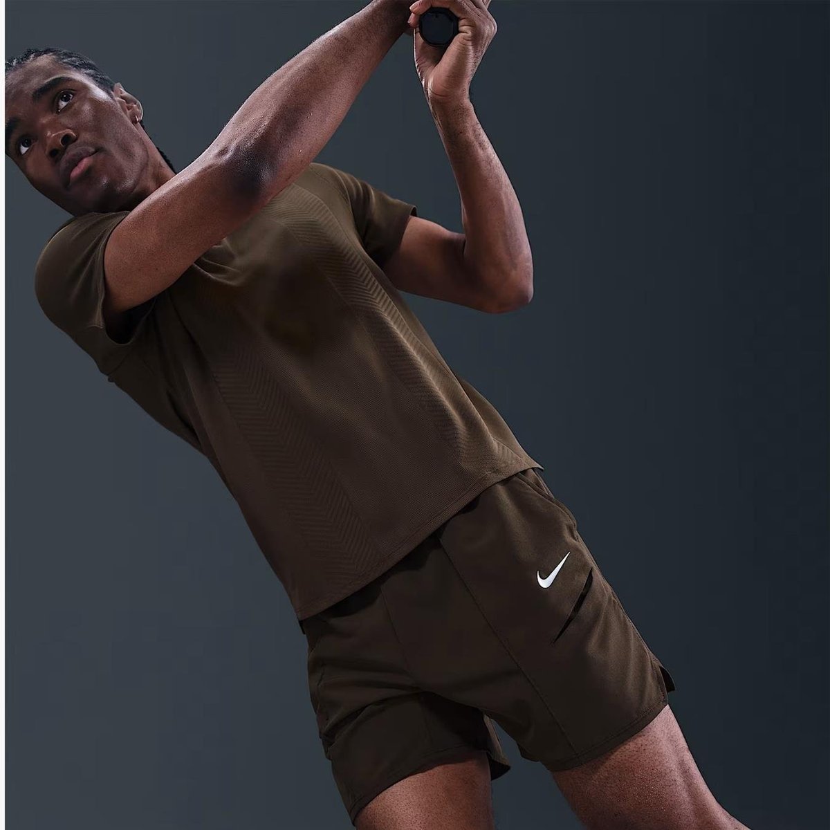 Nike CourtSlam 15cm  Erkek Tenis Şortu