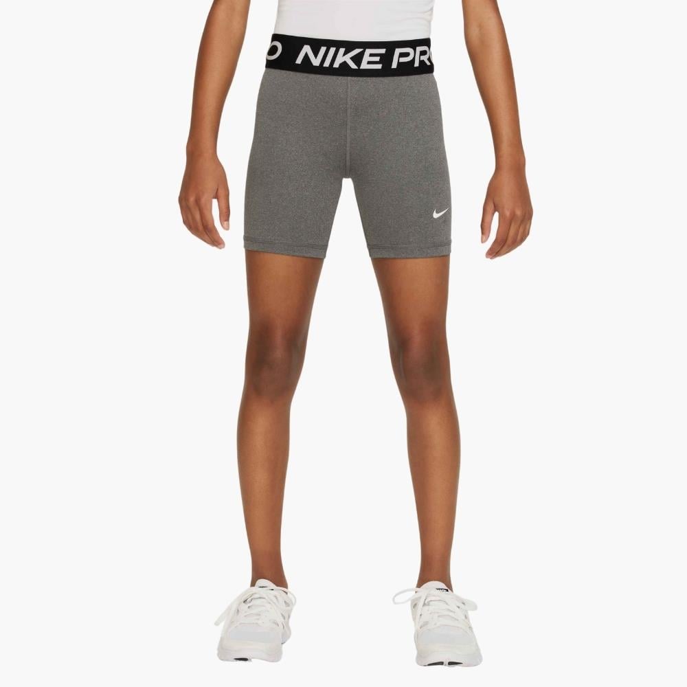 Nike Dri-FIT Genç Kız Şortu 13 cm - Gri