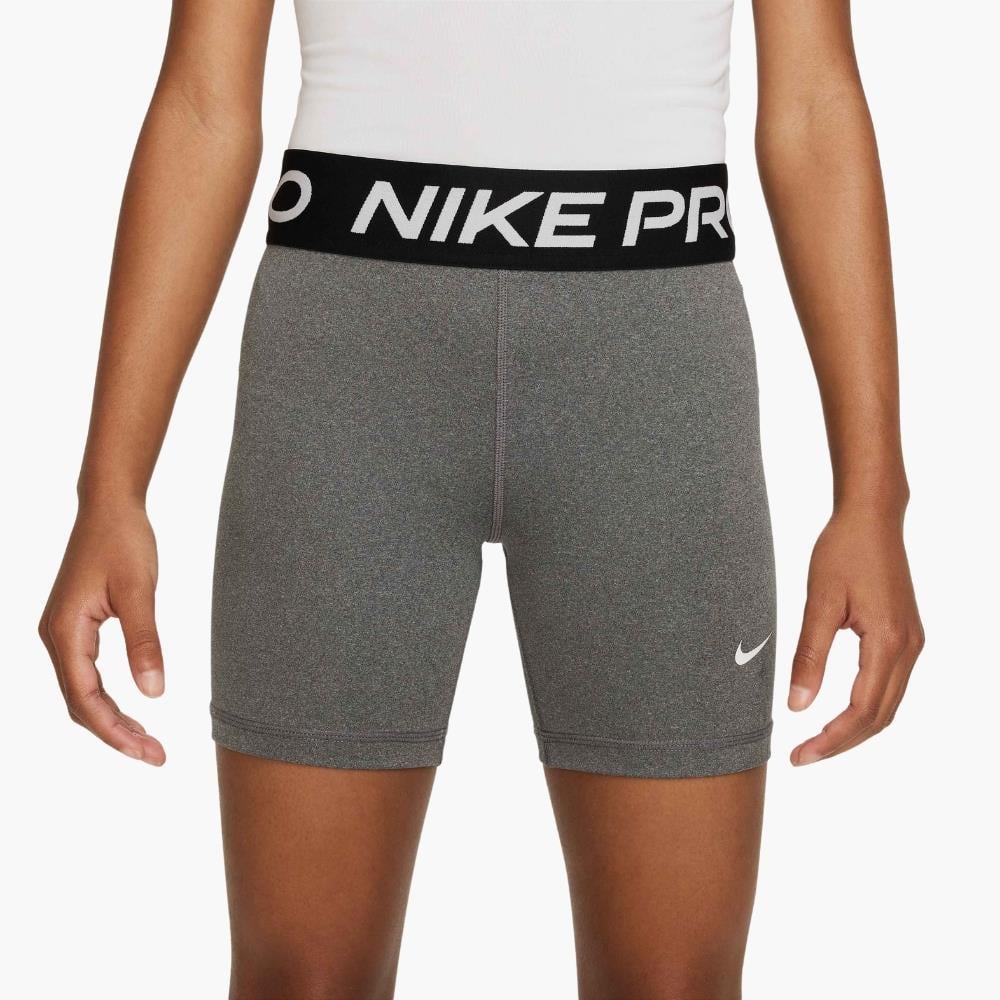 Nike Dri-FIT Genç Kız Şortu 13 cm - Gri