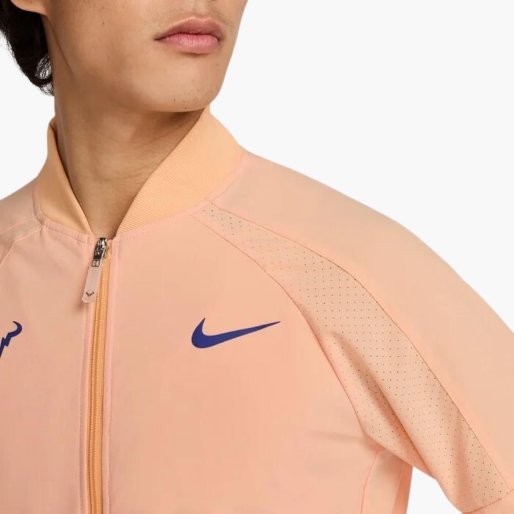 Nike Dri-FIT Rafa Erkek Tenis Ceketi - Somon