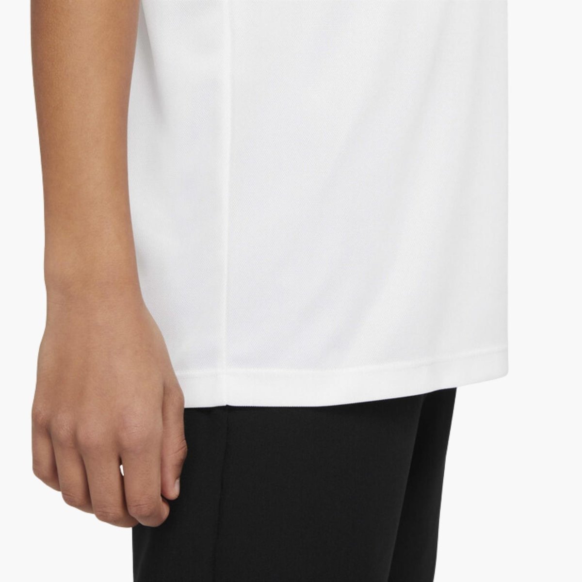 Nike Dri-FIT Victory Genç Çocuk Golf Polo Yaka T-Shirt - Beyaz