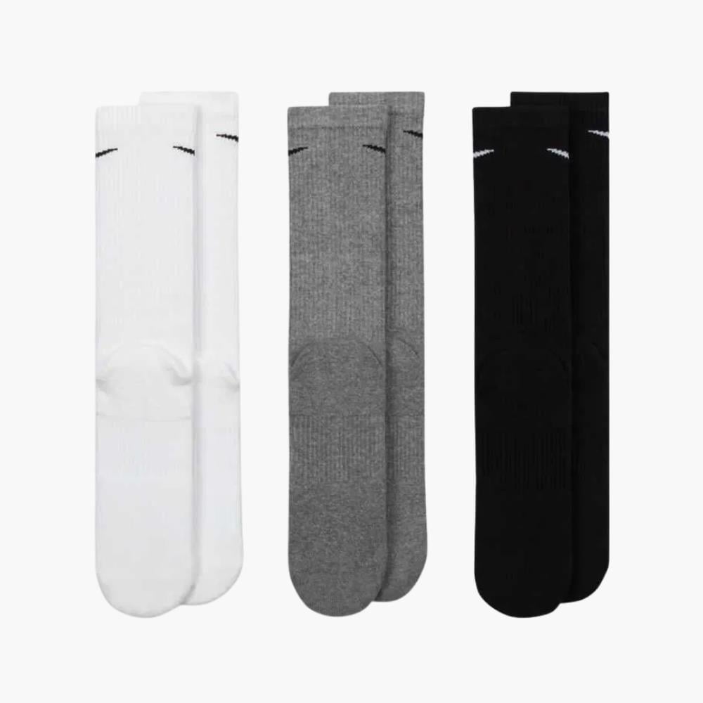 Nike Everyday Plus Cushioned Crew Antrenman Çorabı 3lü