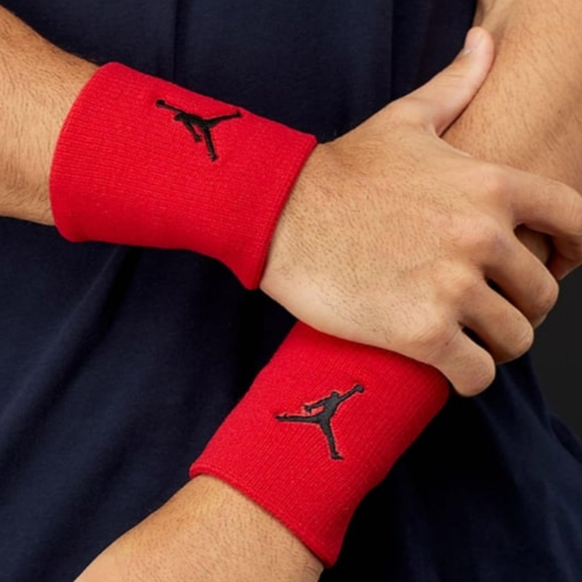 Nike Jordan Jumpman NBA Unisex Bileklik - Kırmızı