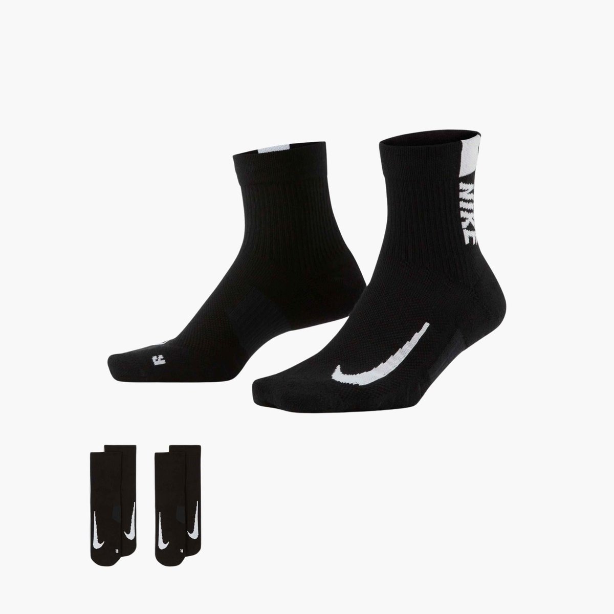 Nike Multiplier Running Unisex 2li Çorap