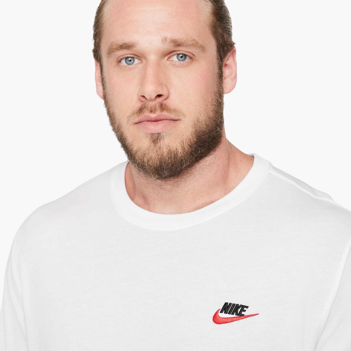 Nike Nsw Club Günlük Stil Tişört - Beyaz