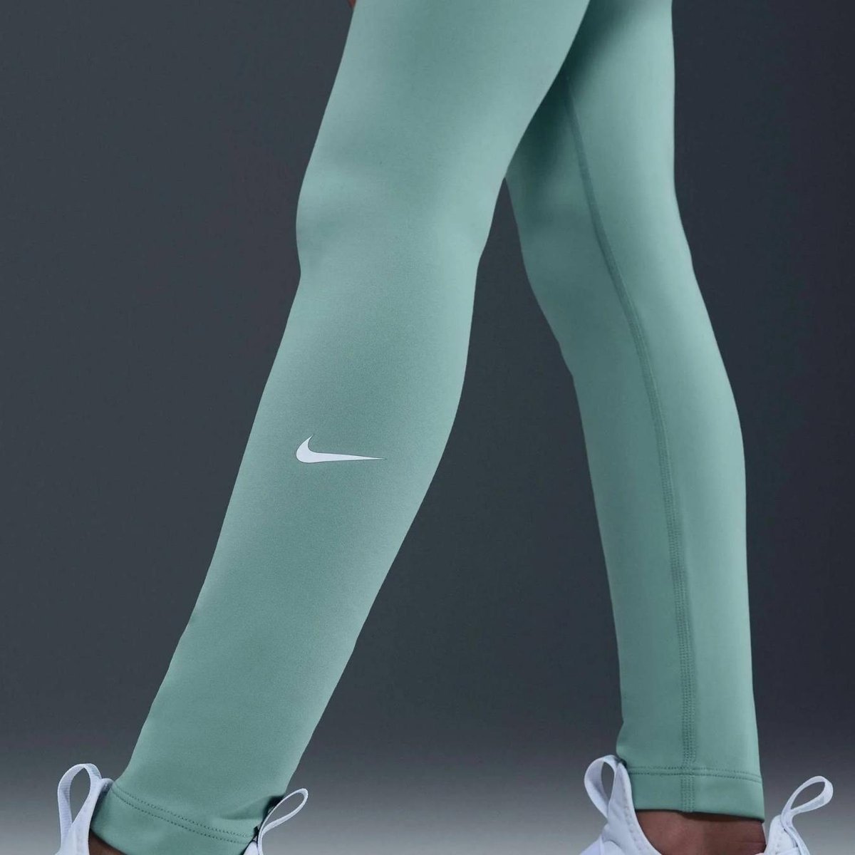 Nike One Dri-FIT Yüksek Bel Genç Kız Taytı - Yeşil