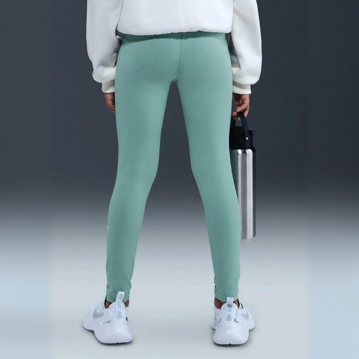 Nike One Dri-FIT Yüksek Bel Genç Kız Taytı - Yeşil