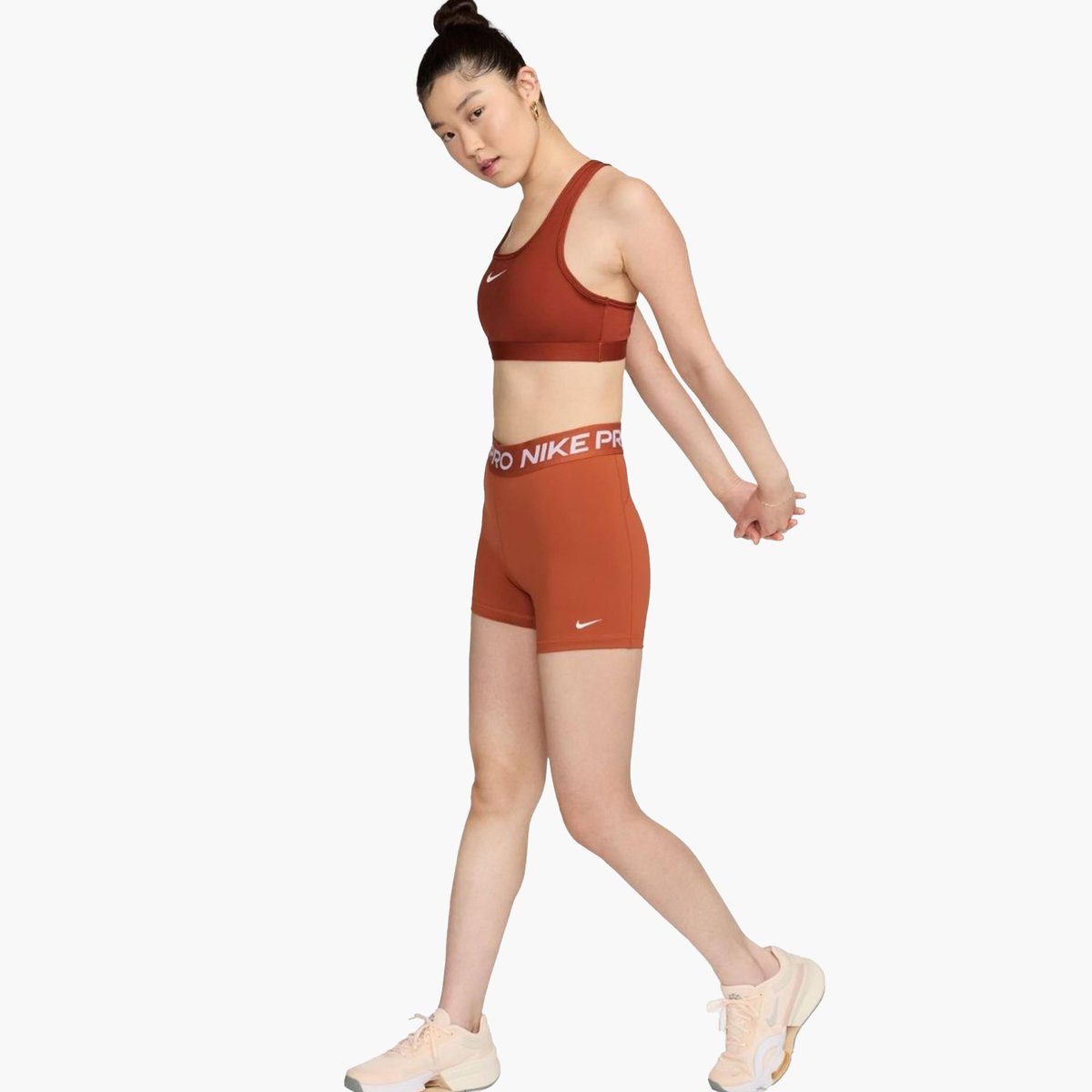 Nike Pro 365 13 cm Şort - Turuncu