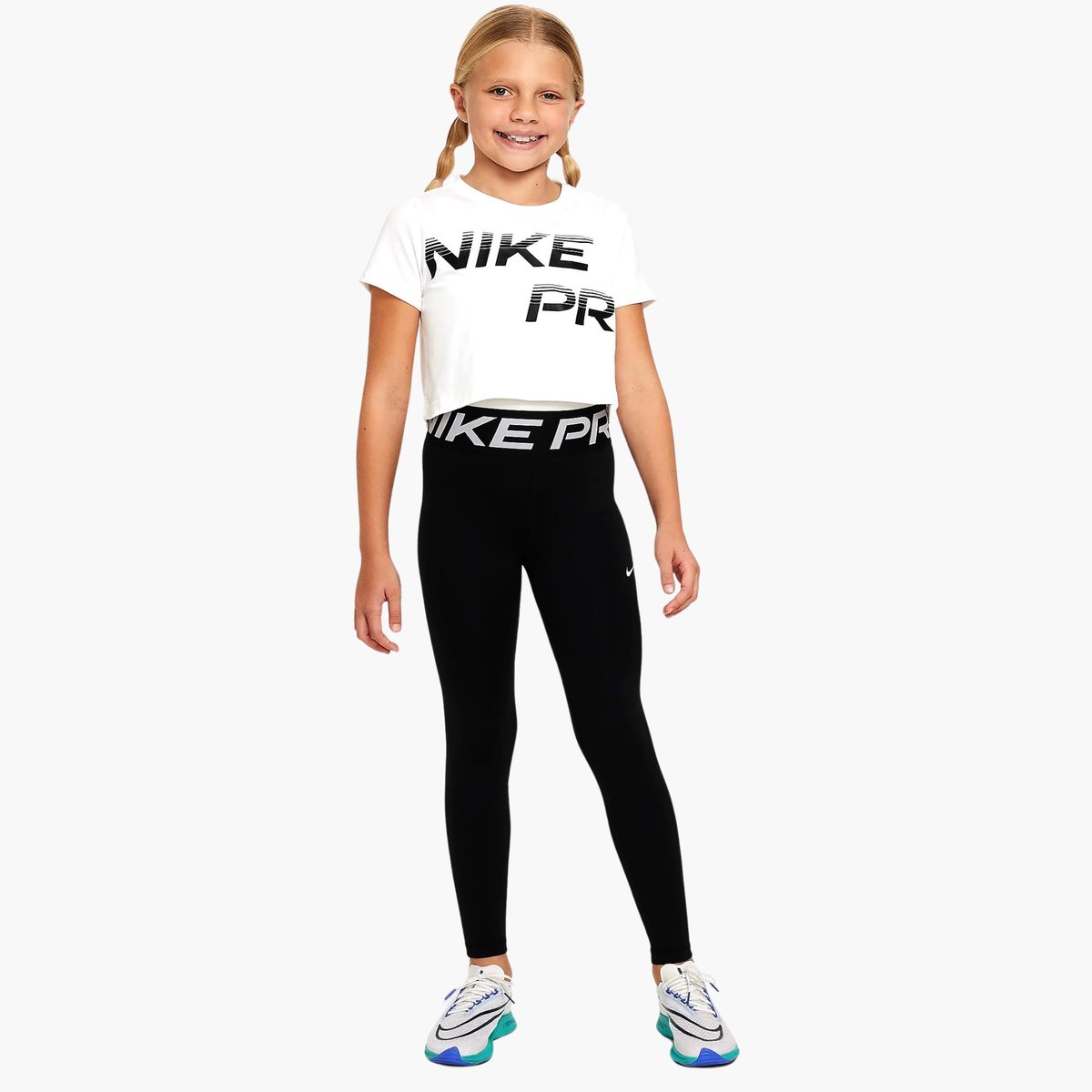Nike Pro Kız Çocuk Crop T-shirt