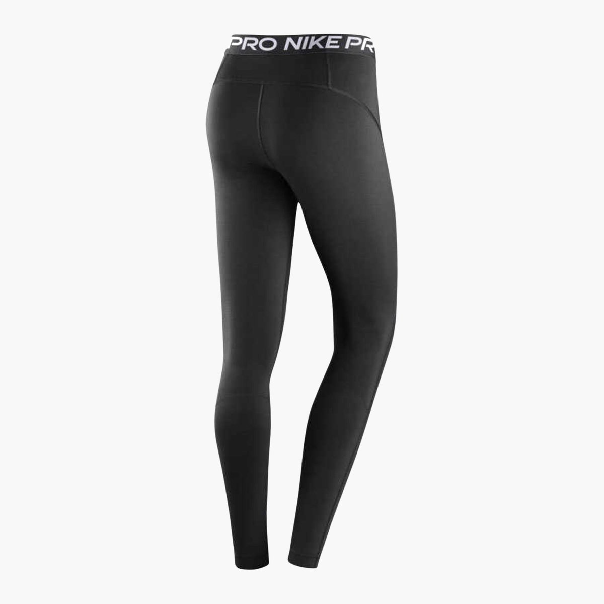 Nike Pro Normal Belli File Panelli Tayt - Siyah