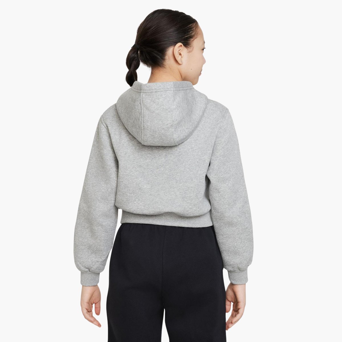 Nike Sportswear Club Fleece Kız Çocuk Sweatshirt - Gri