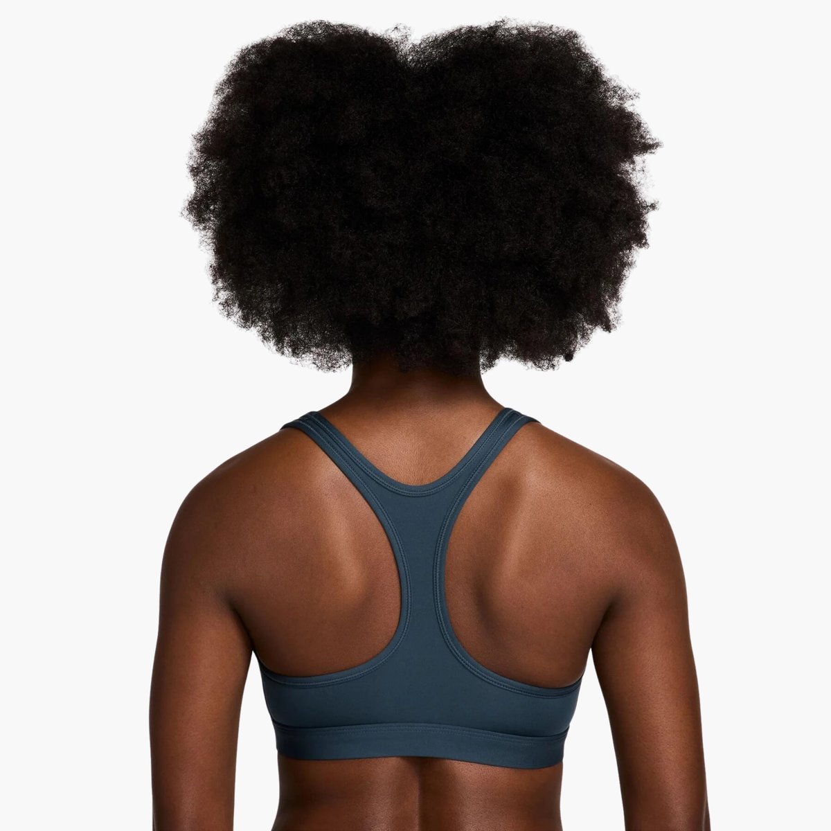 Nike Swoosh Light Support Dolgusuz Spor Sütyeni - Petrol