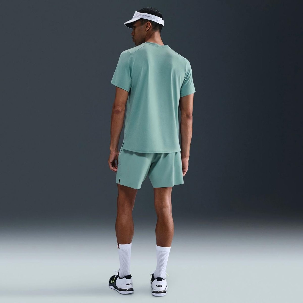 NikeCourt Dri-FIT Advantage Tenis T-Shirt -Yeşil