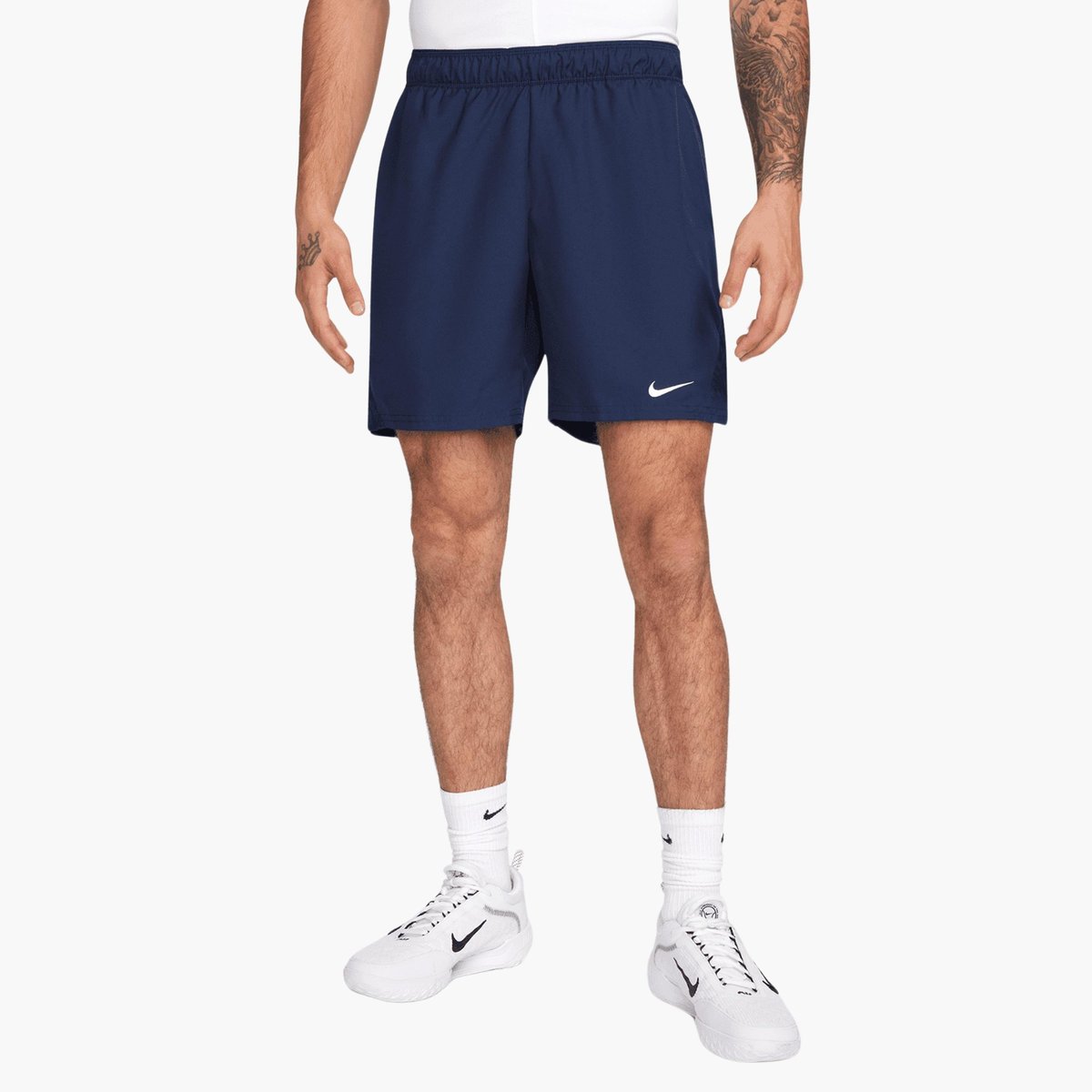 NikeCourt Dri-Fıt Victory 18 cm Tenis Şortu - Lacivert