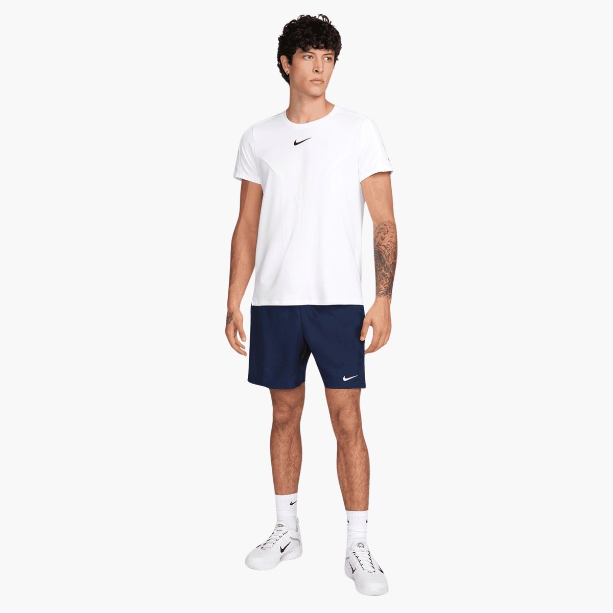 NikeCourt Dri-Fıt Victory 18 cm Tenis Şortu - Lacivert