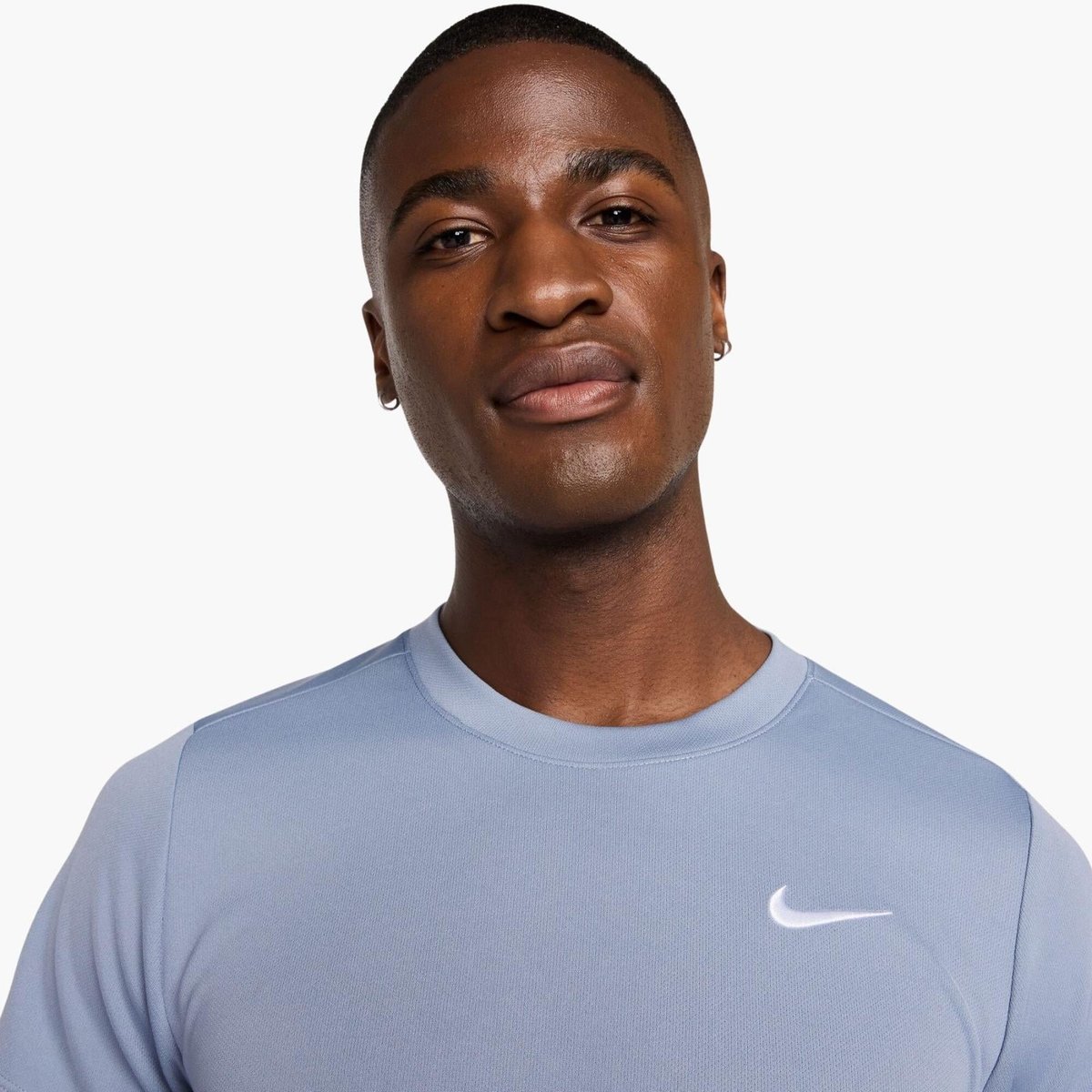 NikeCourt Victory Dri-FIT Tenis T-Shirt - Açık Mavi