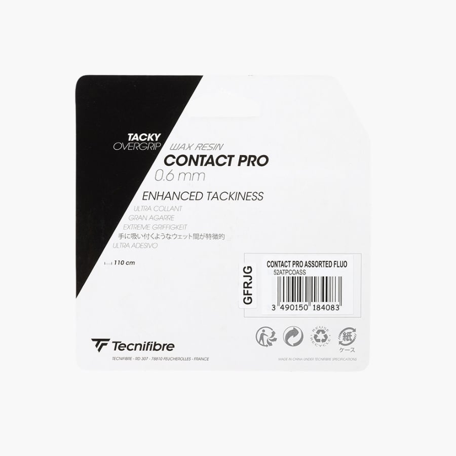 Tecnifibre Contact Pro Overgrip Unisex Renkli Raket Gribi