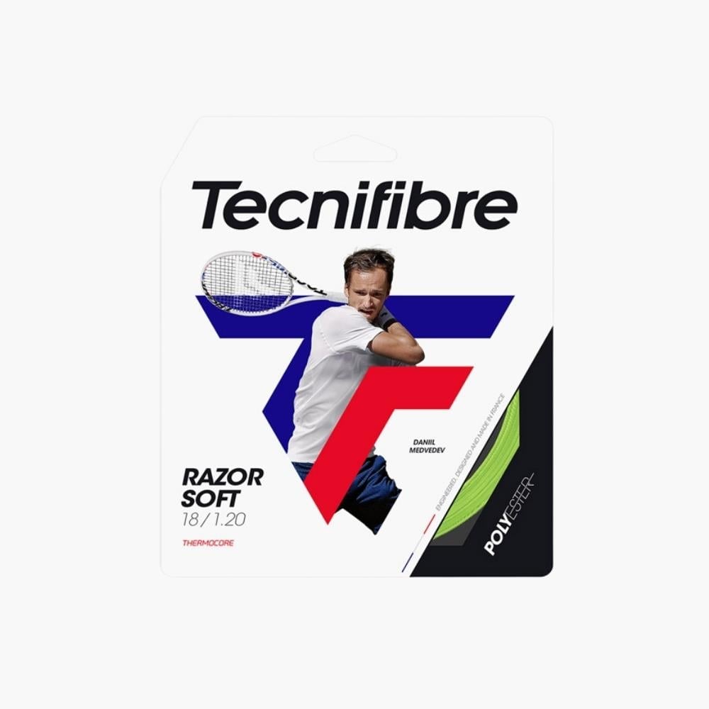 Tecnifibre Razor Soft 18/1.20 Tekli Kordaj - Lime