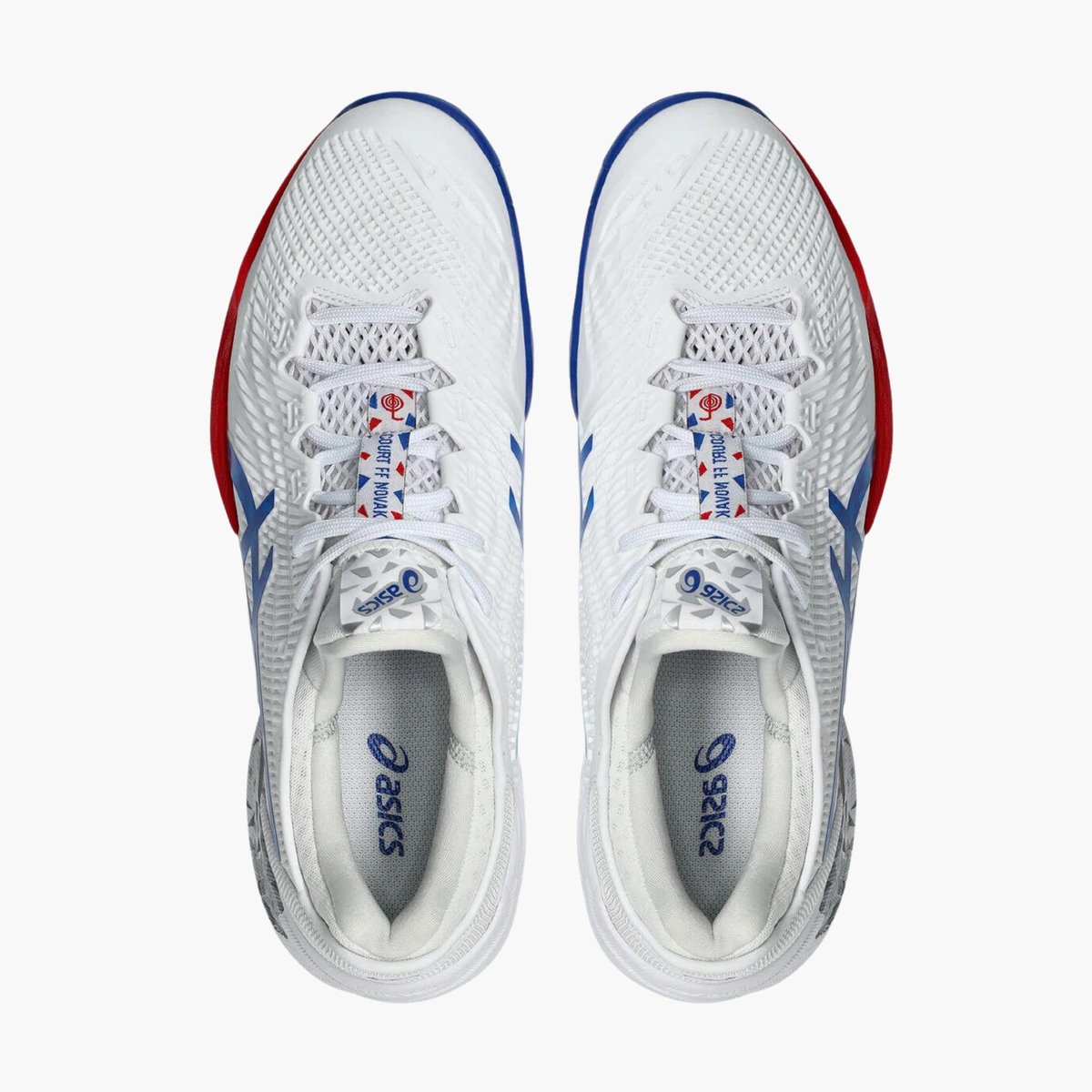 Asics Court FF 3 Novak Toprak Tenis Ayakkabısı