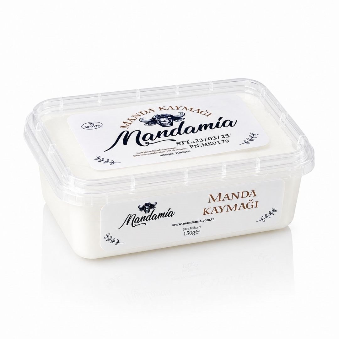 %100 Manda Kaymağı 150 gr - Mandamia