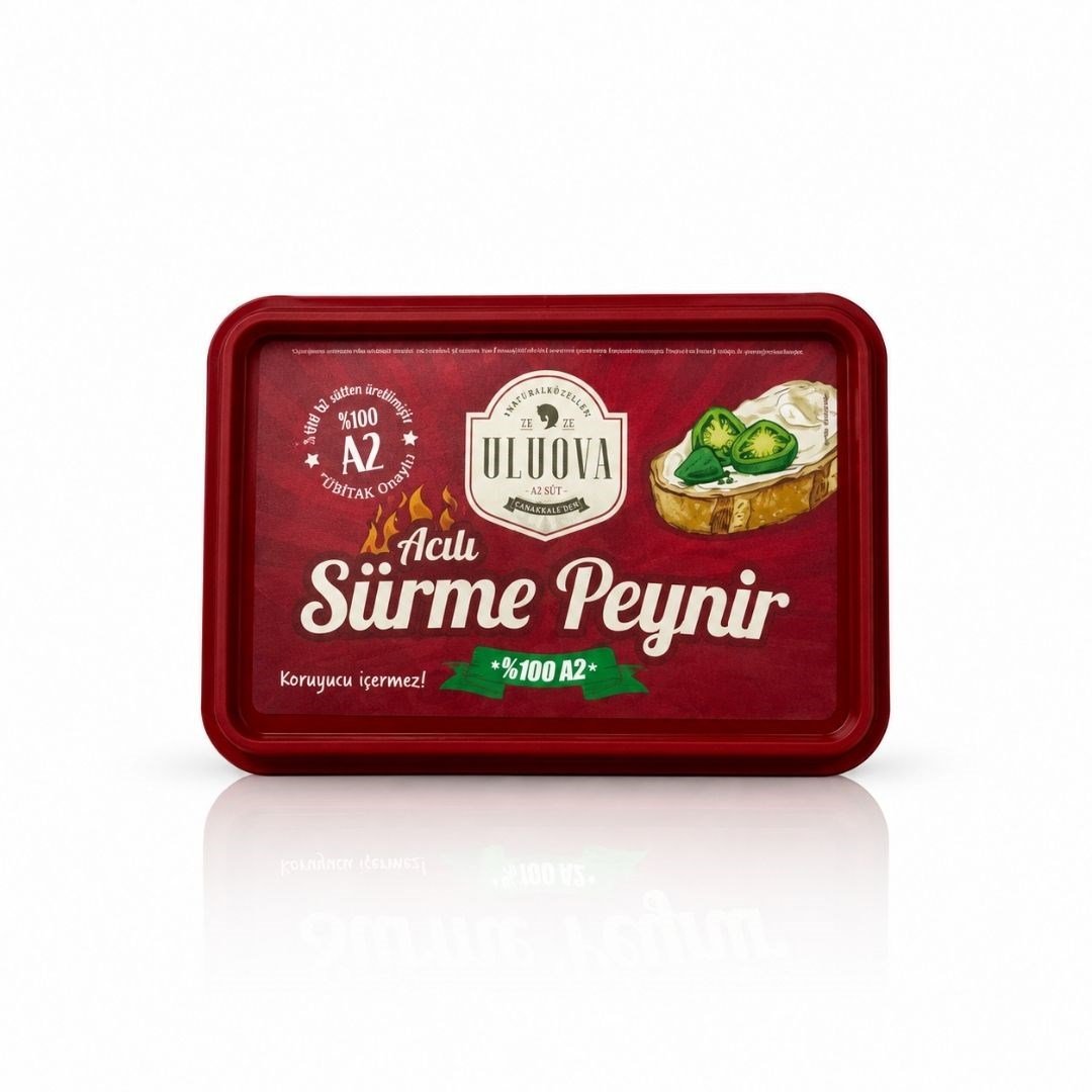 Acılı Sürme Peynir 180 gr - Uluova