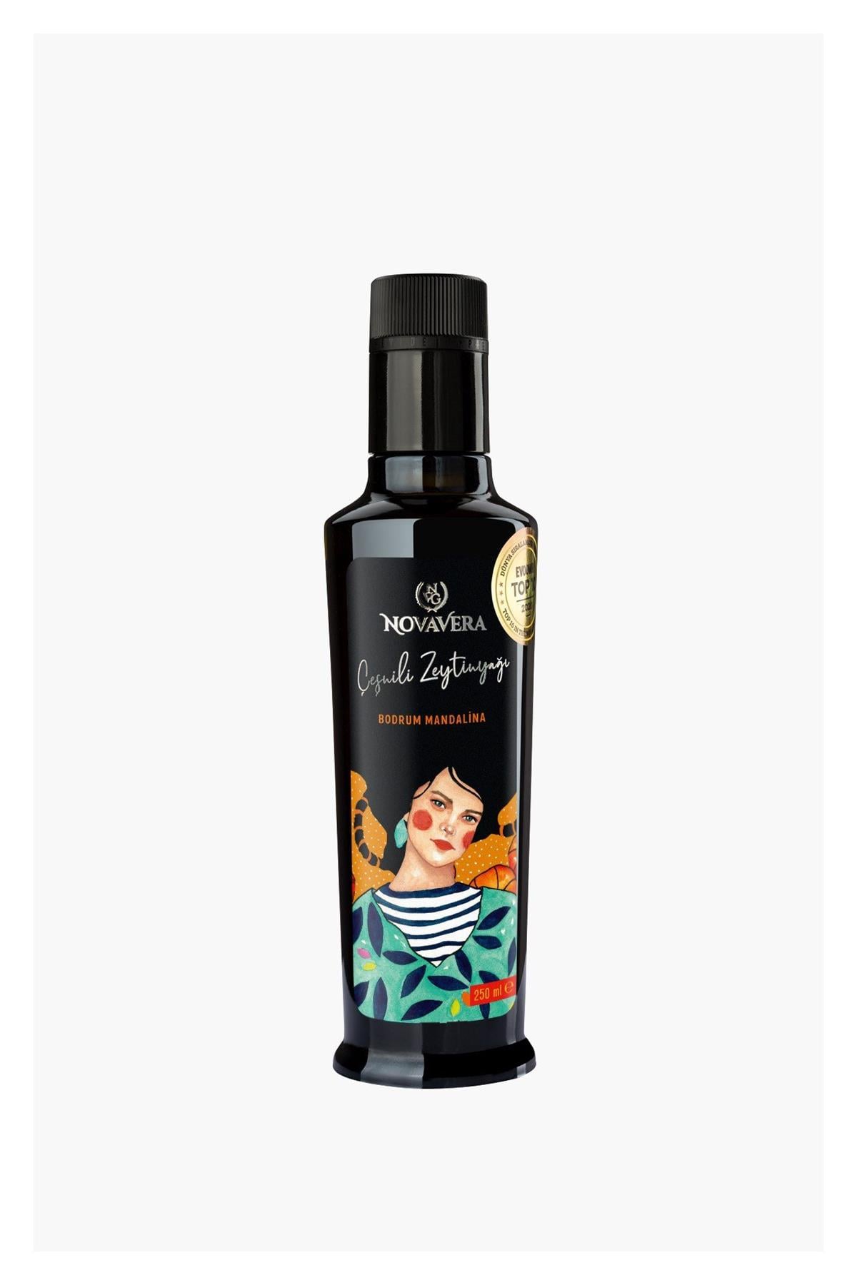 Bodrum Mandalinası Çeşnili Zeytinyağı  250ml - Novavera