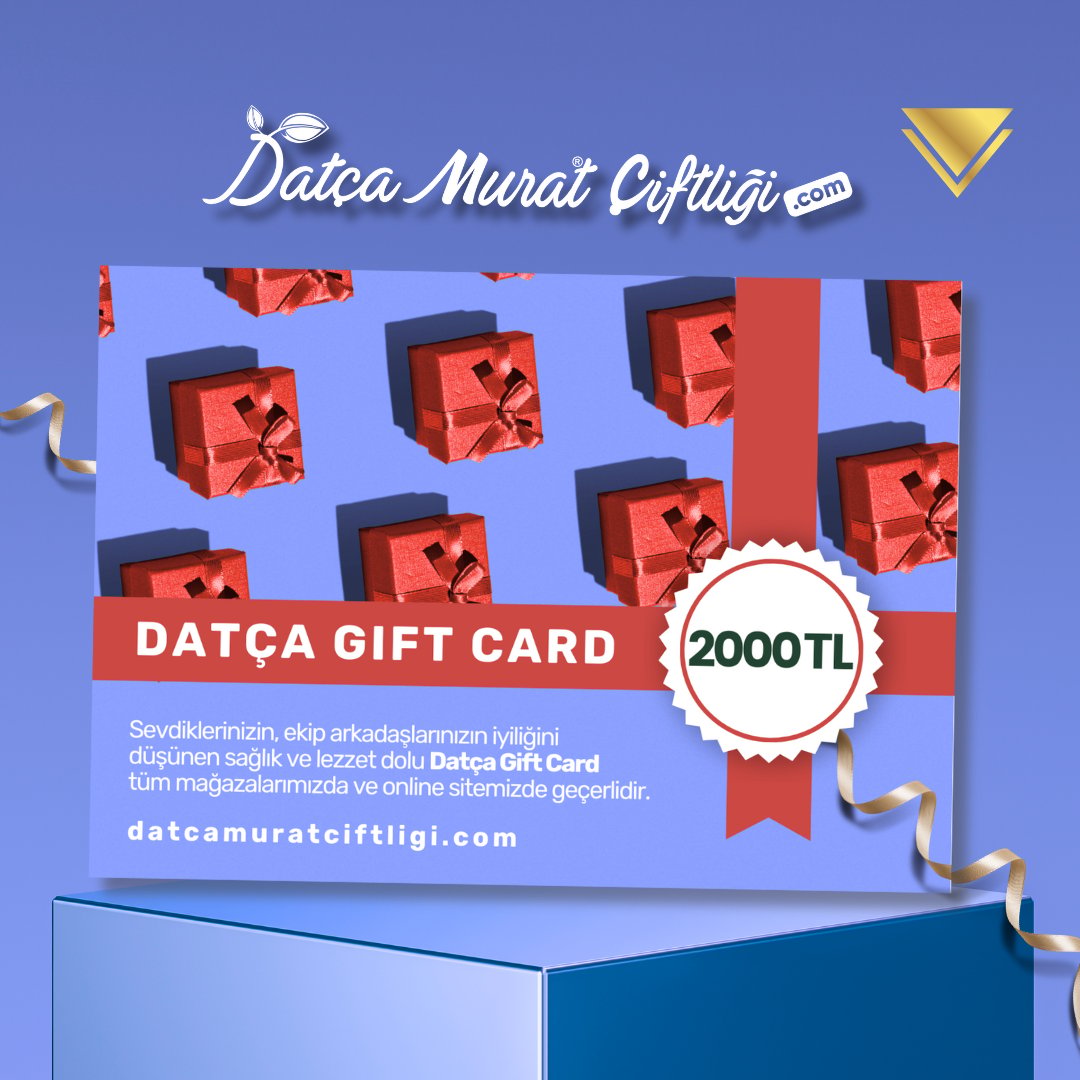 Datça Dijital Hediye Kartı - 2000 TL