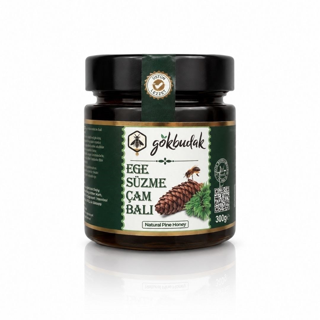 Ege Süzme Çam Balı  300 gr - Gökbudak