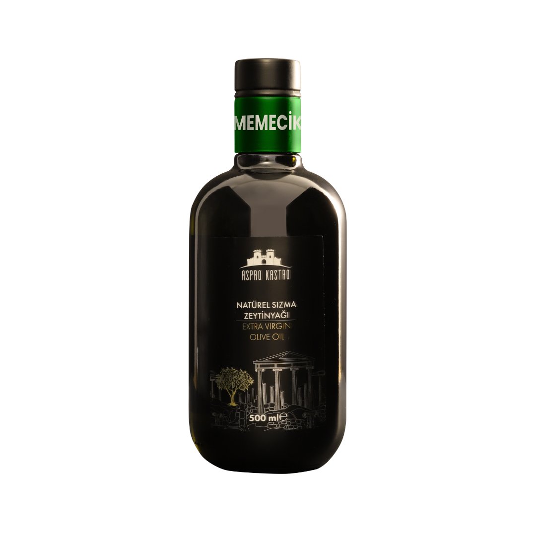 Erken Hasat Memecik Natürel Sızma Zeytinyağı 500 Ml - Aspro Kastro