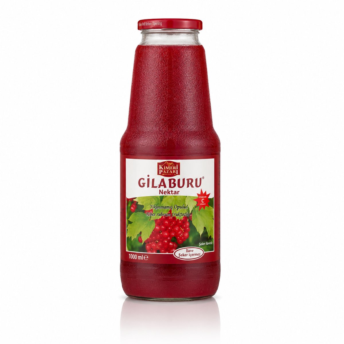 Gilaburu Nektarı ( Şekersiz ) 1000 ml - Kayseri Pazarı