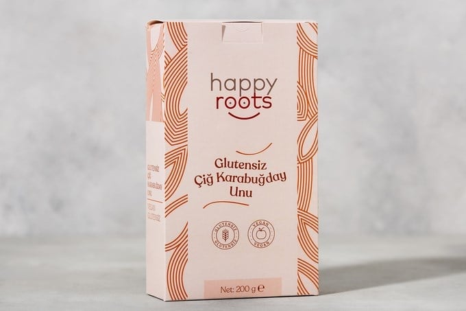 Glutensiz Çiğ Karabuğday Unu 250 gr - Happy Roots