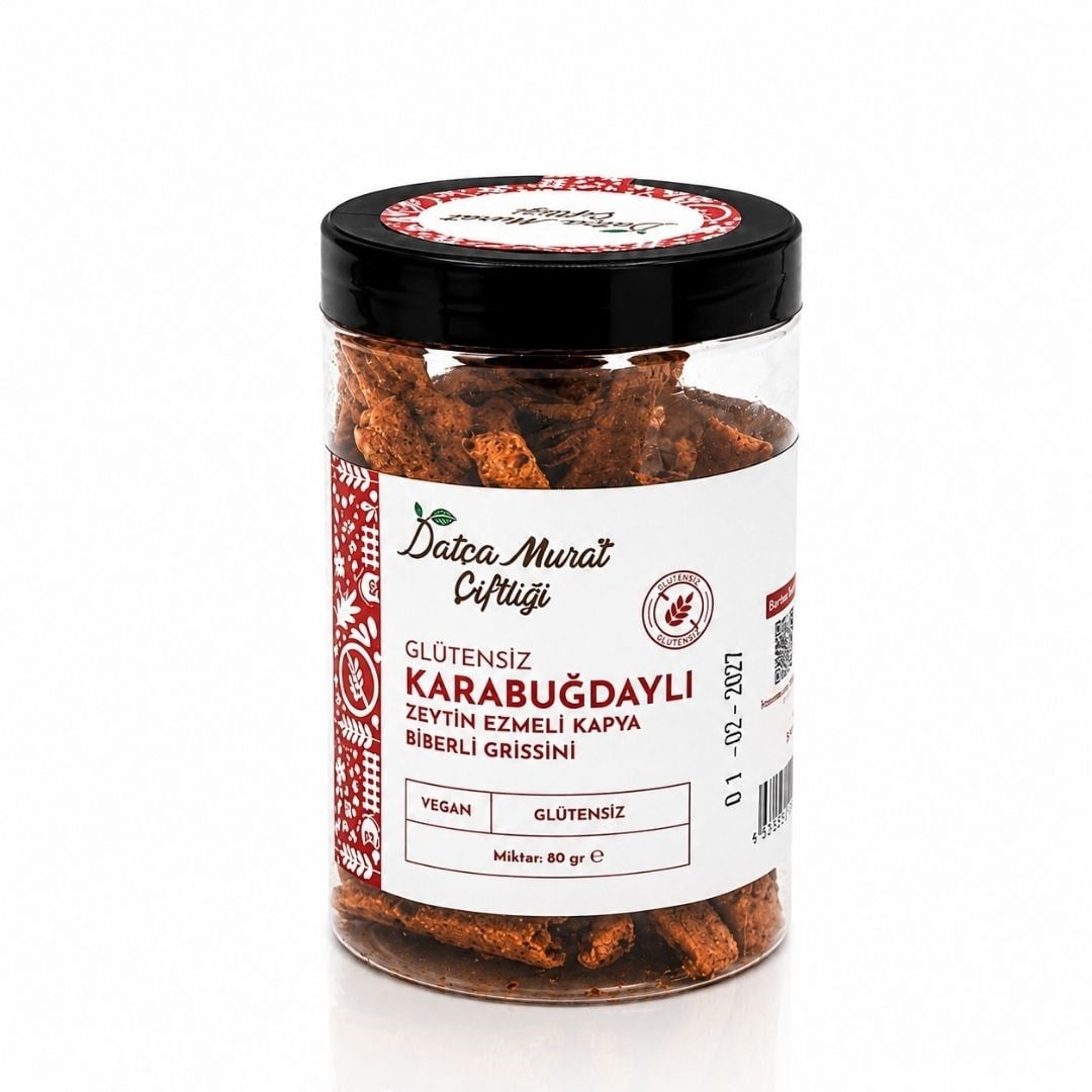 Glütensiz Karabuğdaylı Zeytin Ezmeli Kapya 80g