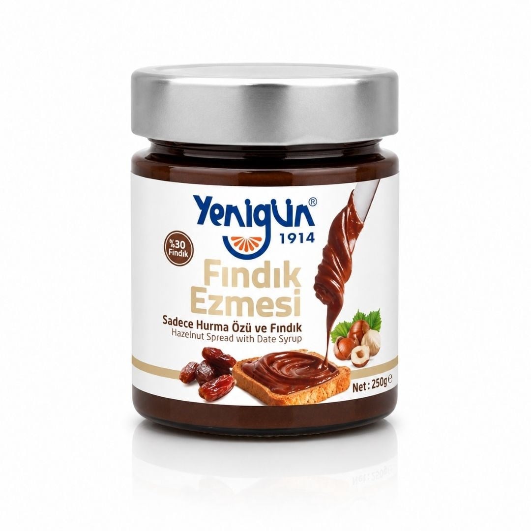 Hurma Özlü Fındık Ezmesi 250 gr - Yenigün