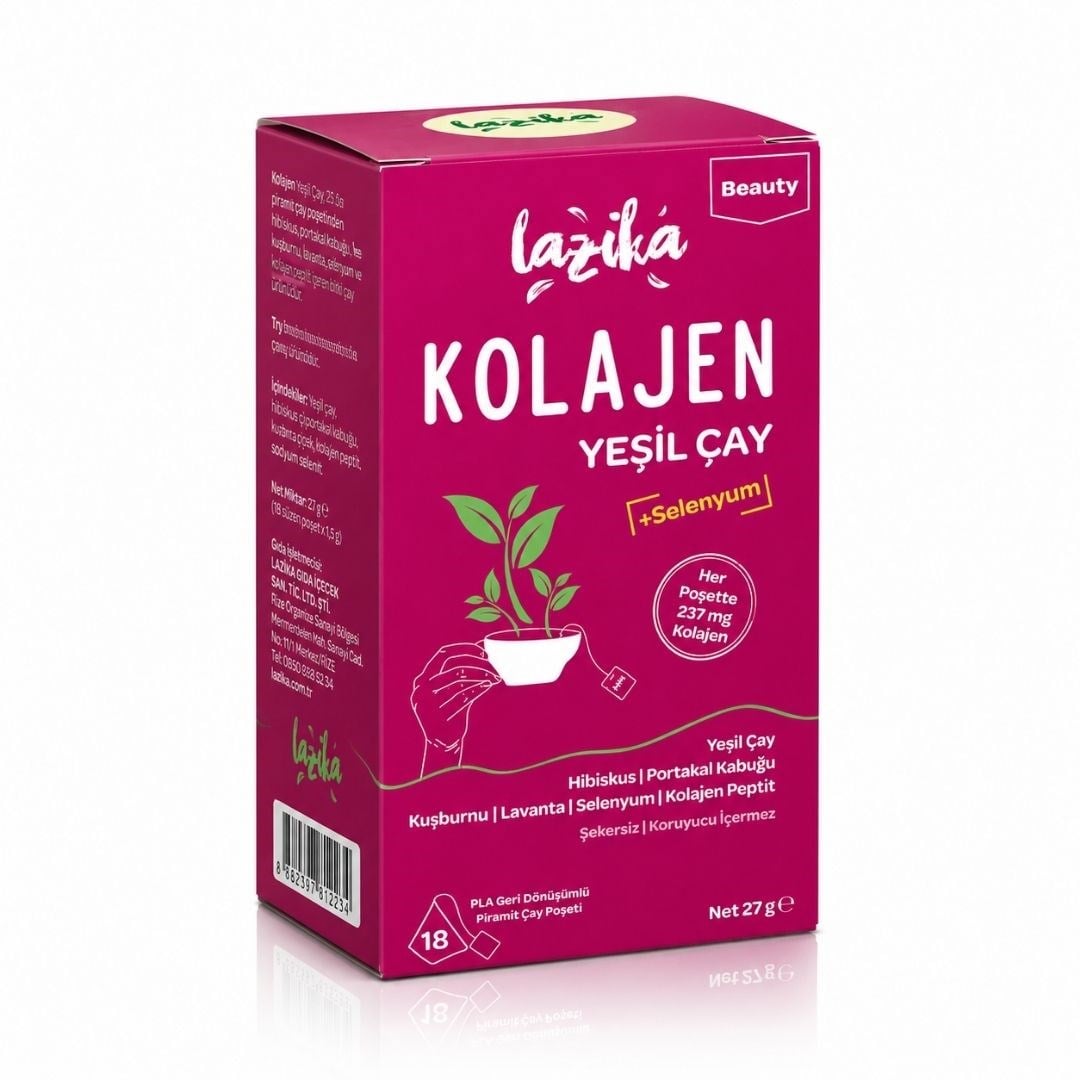 Kolajenli Yeşil Çay - Lazika