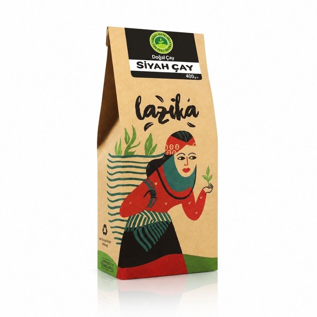 Lazika - Doğal Siyah Çay 400 gr