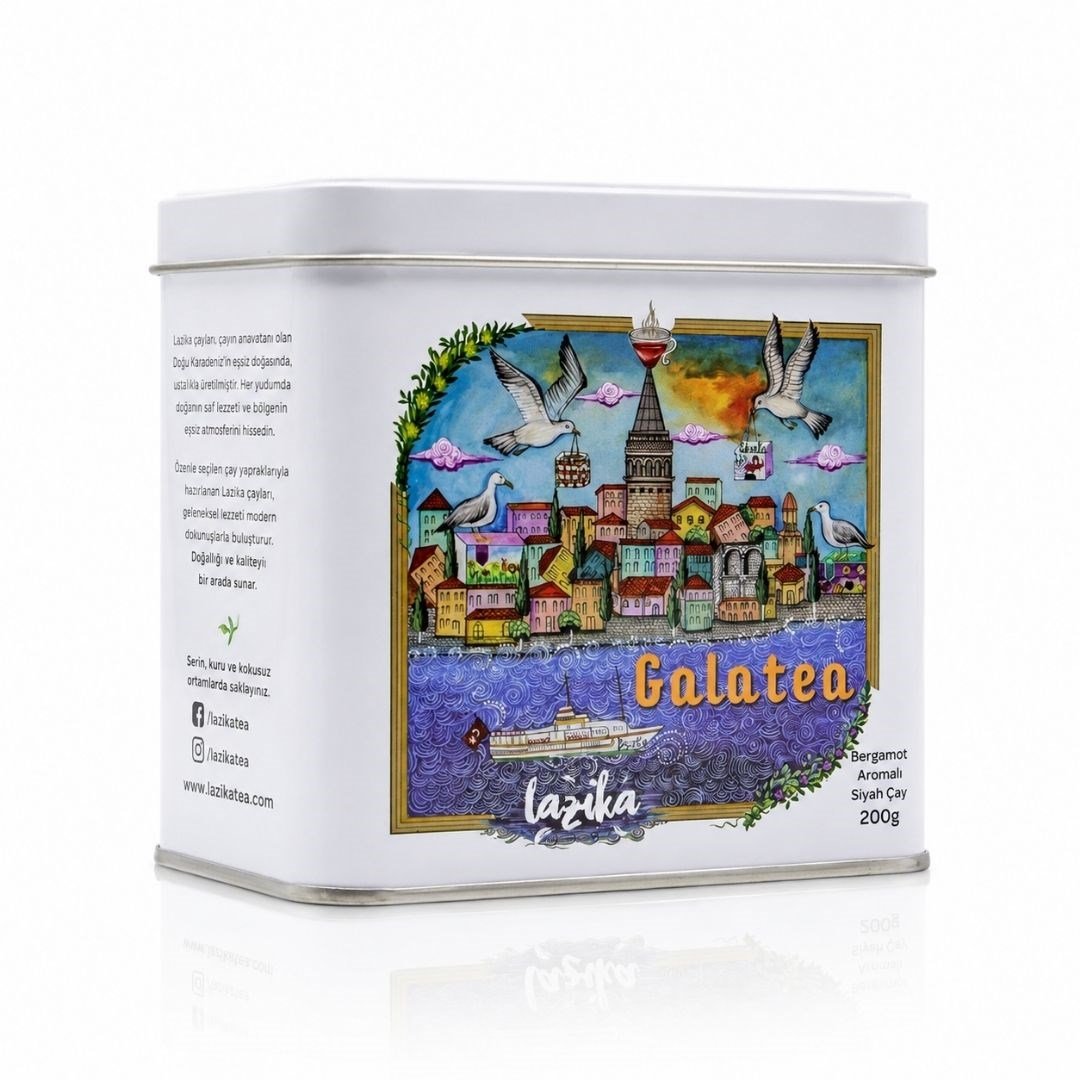 Lazika Galatea – Bergamot Aromalı Siyah Çay 200 gr