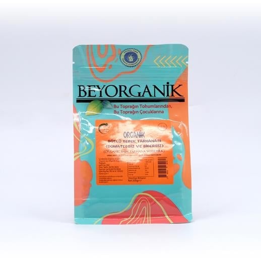 Organik Bebek Tarhana Sütlü Domatessiz ve Bibersiz 300 gr - Beyorganik