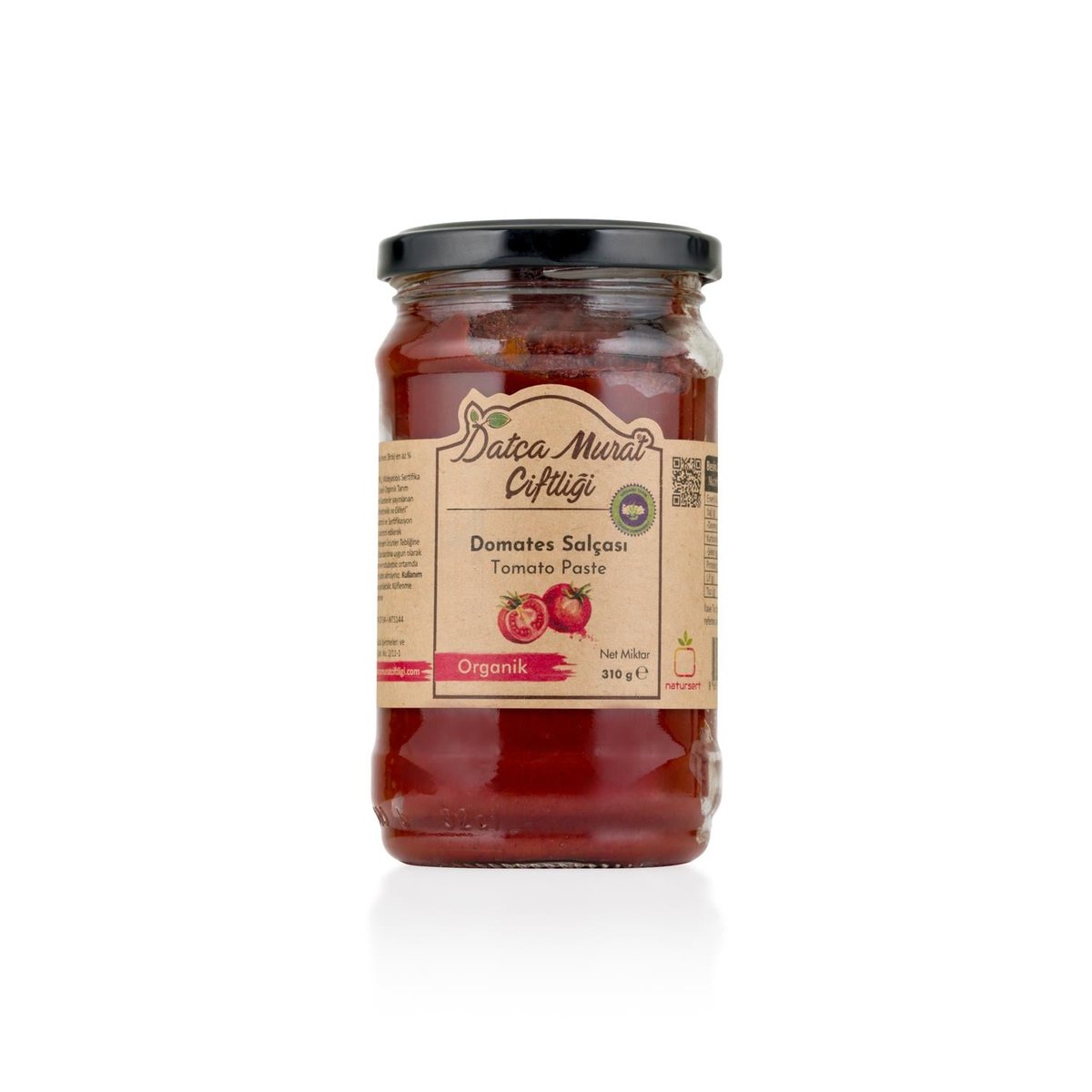 Organik Domates salçası 310 gr