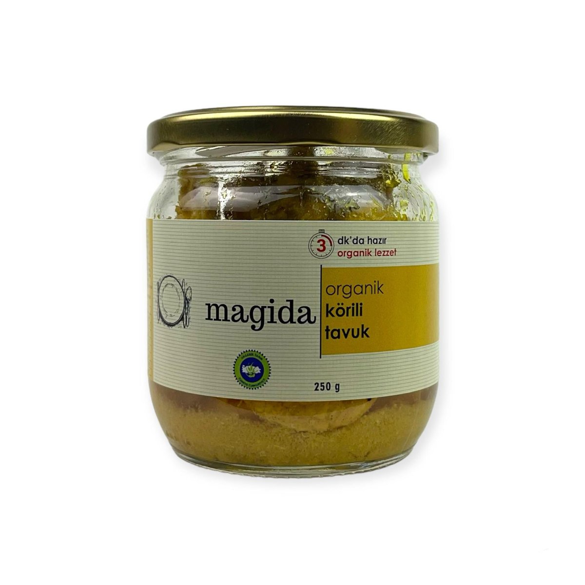 Organik Körili Tavuk 270 gr - Magida