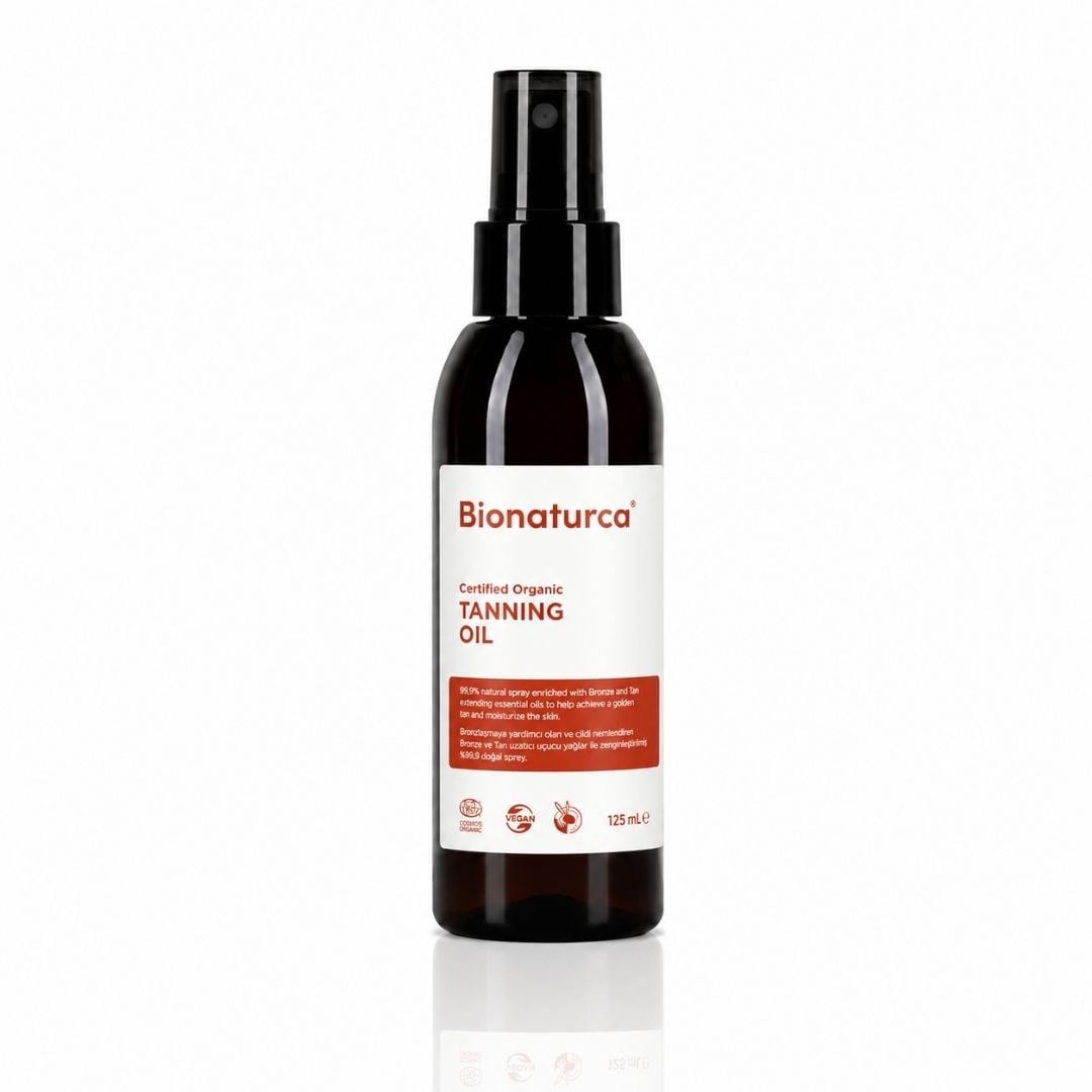 Organik Sertifikalı Bronzlaştırıcı Yağ 125 ml - Bionaturca