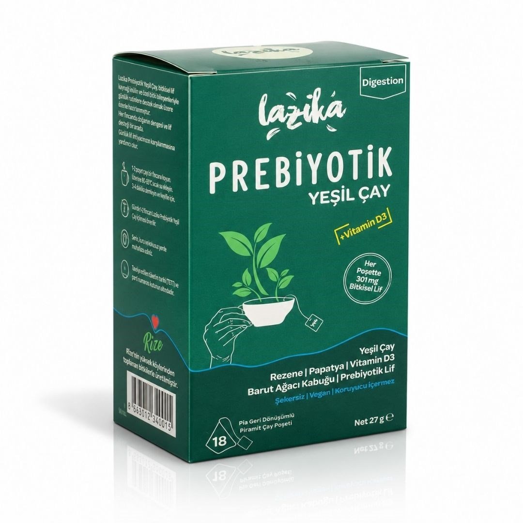 Prebiyotikli Yeşil Çay - Lazika